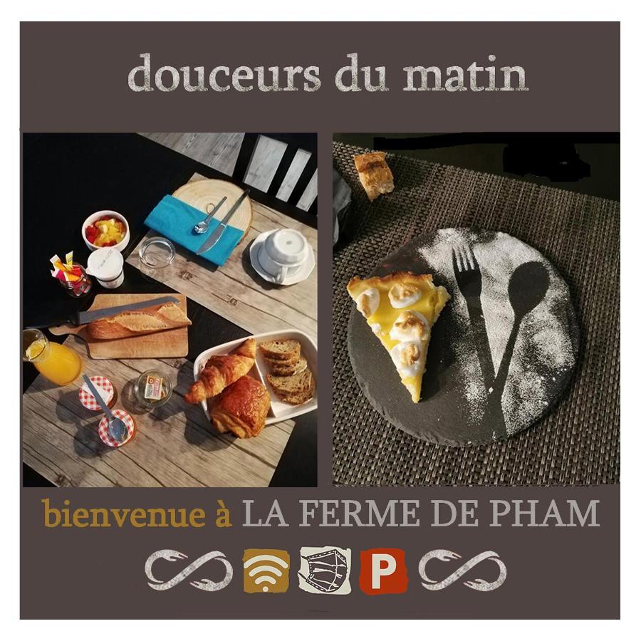 Bed and Breakfast La Ferme De Pham Belberaud Екстер'єр фото